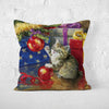 2017 Christmas Decorative for Home Short Plush Santa Claus Pillows Cover Set Xmas Style Soft Cushion Cover Pillowcase 45*45cm