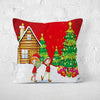 2017 Christmas Decorative for Home Short Plush Santa Claus Pillows Cover Set Xmas Style Soft Cushion Cover Pillowcase 45*45cm