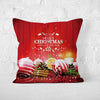 2017 Christmas Decorative for Home Short Plush Santa Claus Pillows Cover Set Xmas Style Soft Cushion Cover Pillowcase 45*45cm